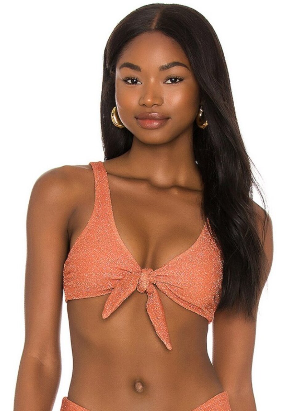 Beach Riot | Grace Bikini Top in Chili